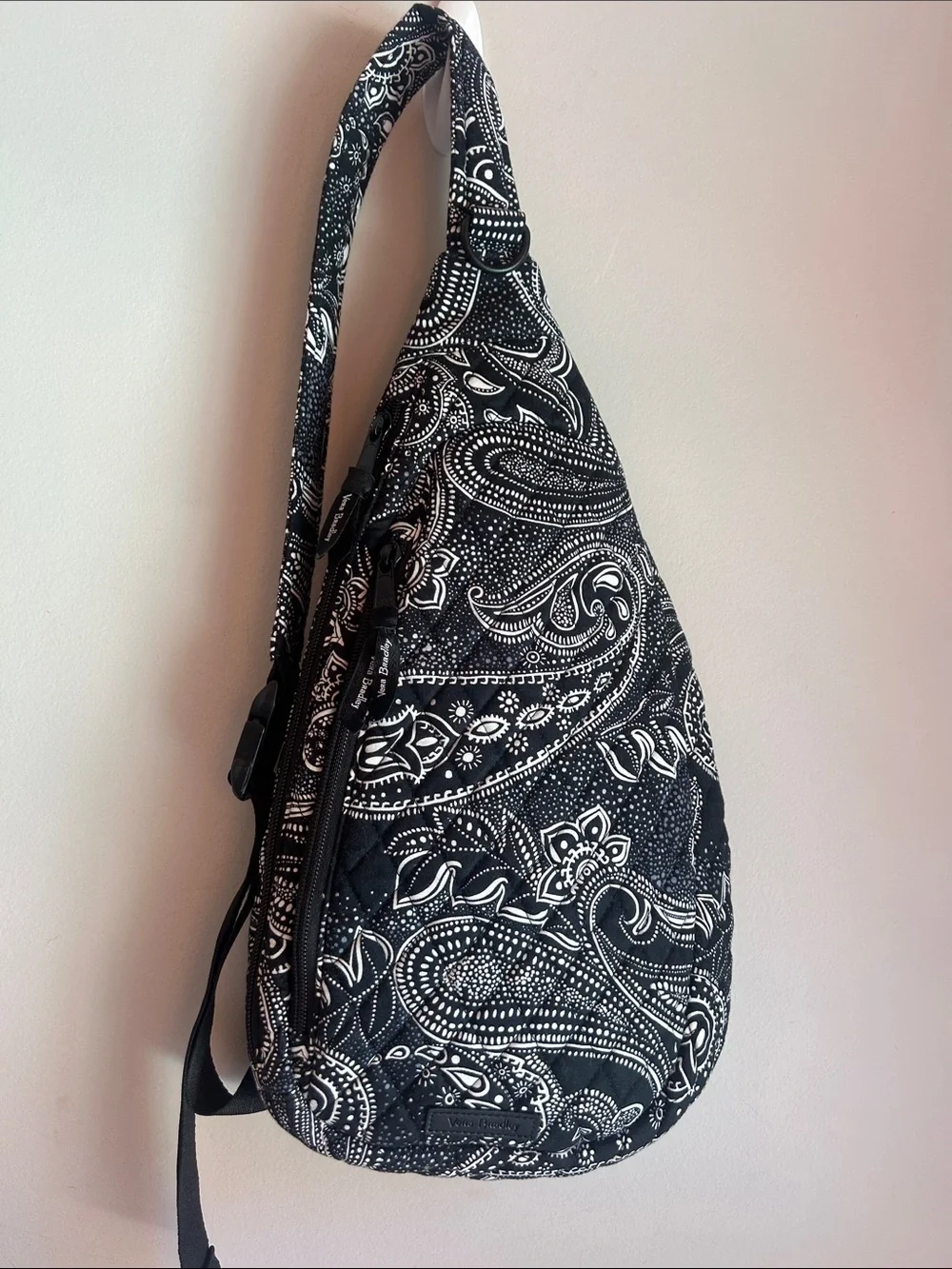 Vera Bradley Essential Compact Sling Backpack in Stellar Paisley